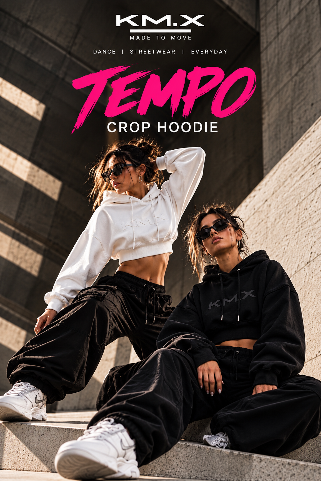 Tempo Crop Hoodie